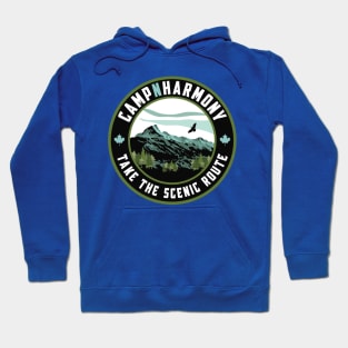 CampNHarmony Badge Hoodie